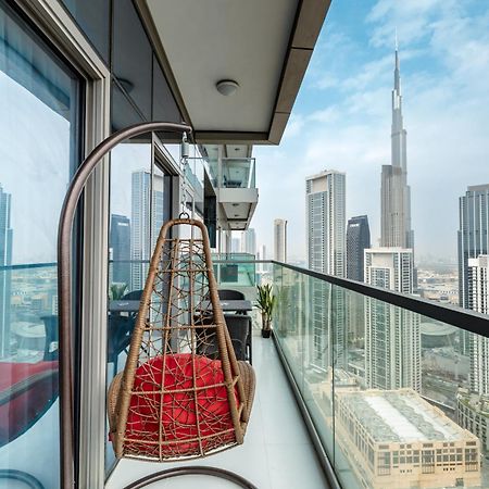 Aliving Luxe 2Br With Burj Khalifa View Infinity Pool Midtown-4704 Lägenhet Dubai Exteriör bild